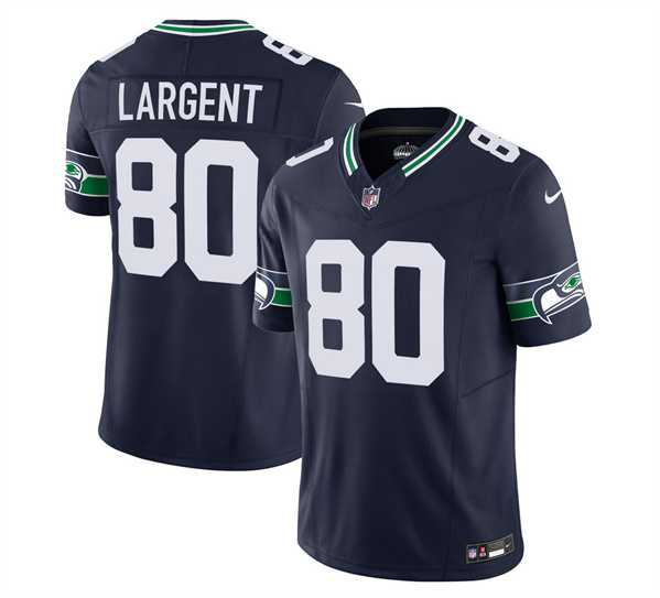Men & Women & Youth Seattle Seahawks #80 Steve Largent 2023 F.U.S.E. Navy Limited Jersey
